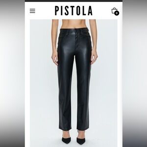 NWT-Pistola- faux‎ leather pants- 32